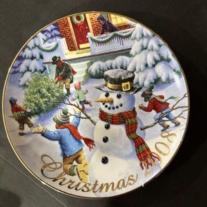 Avon 2008 Christmas Plate